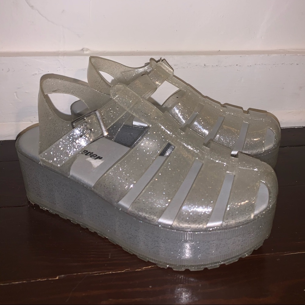 90’s INSPO GLITTER GEL SANDALS